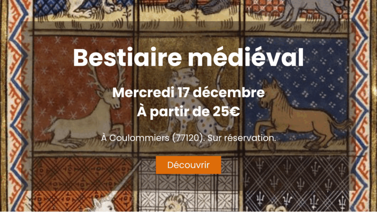Atelier créatif Bestiaire médiéval